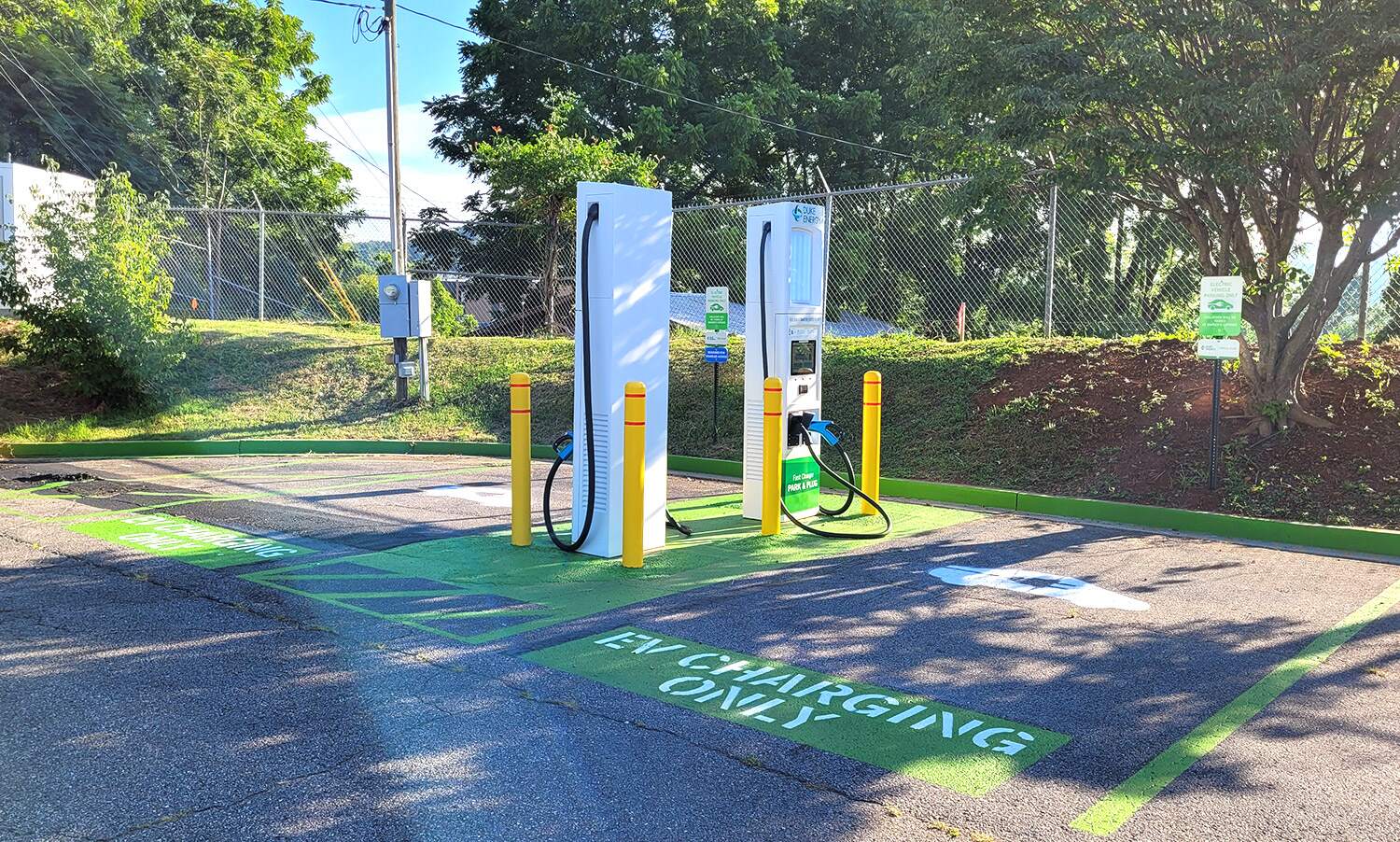 EV Charging Station Franklin North Carolina