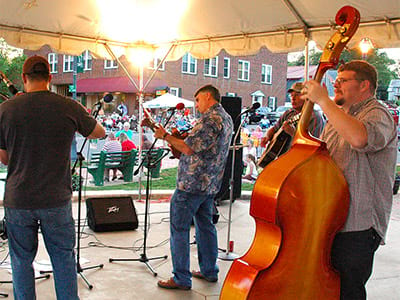 pickin on the square franklin nc