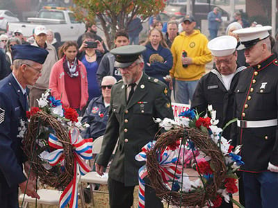 veterans day parade franklin nc